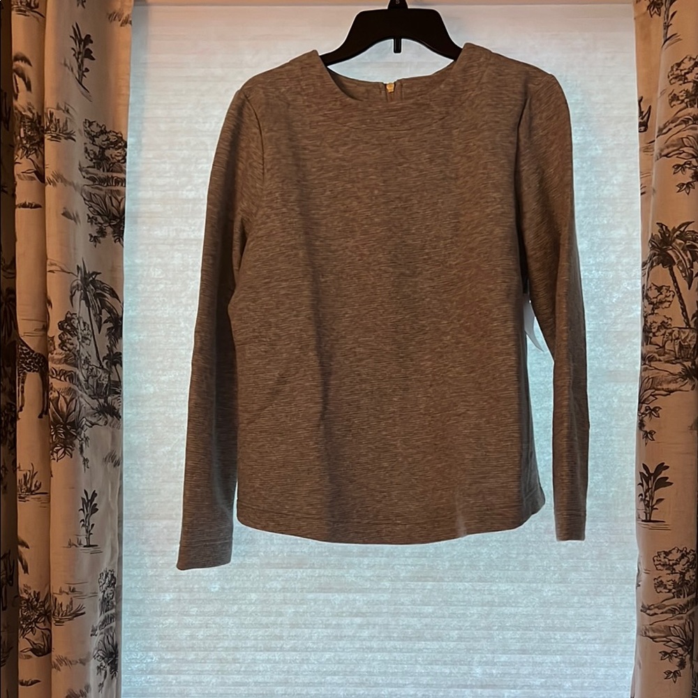 Croft & Barrow Heather Gray Women's Blouse